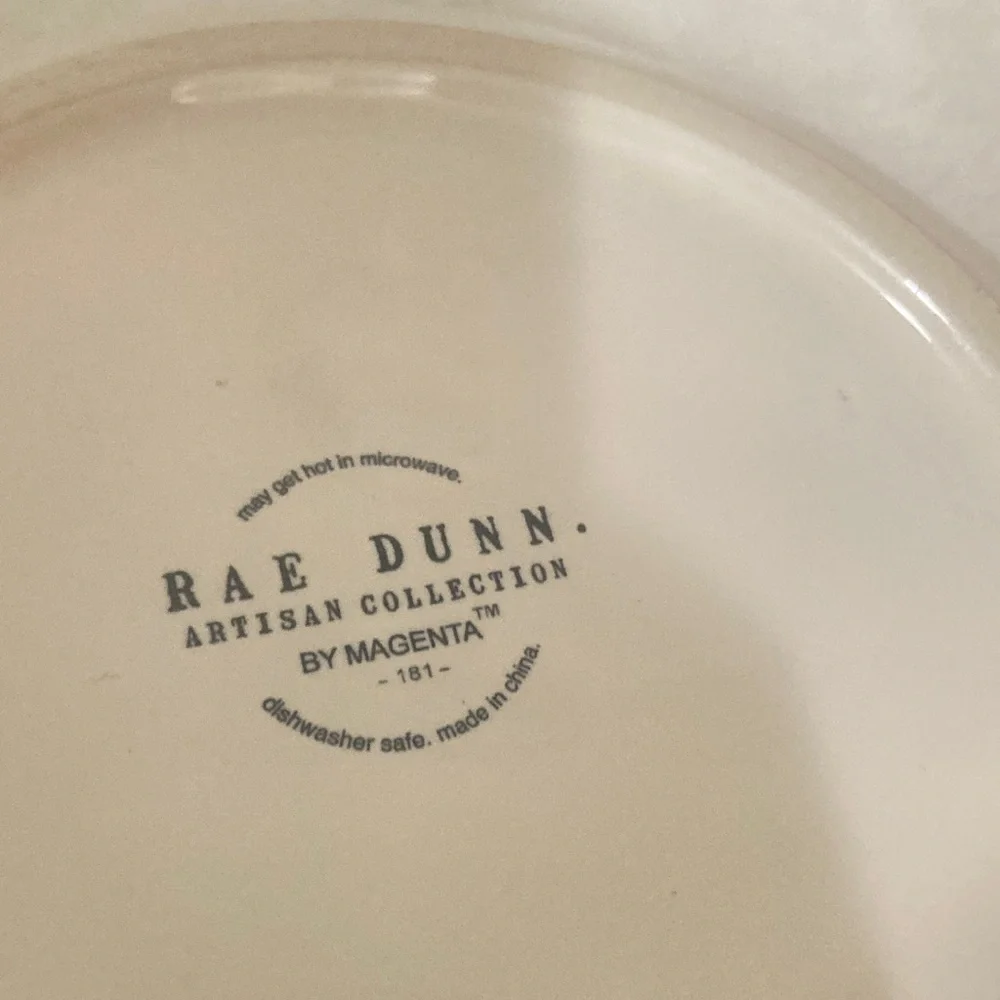 Rae Dunn Seconds Please Pasta Ceramic Bowl